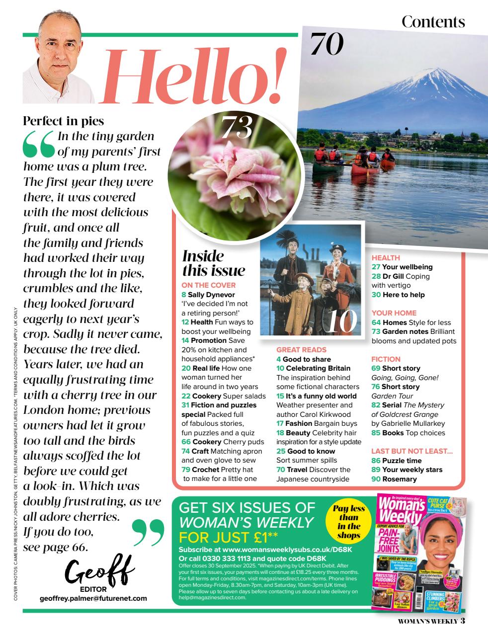 Woman's Weekly Preview Pages