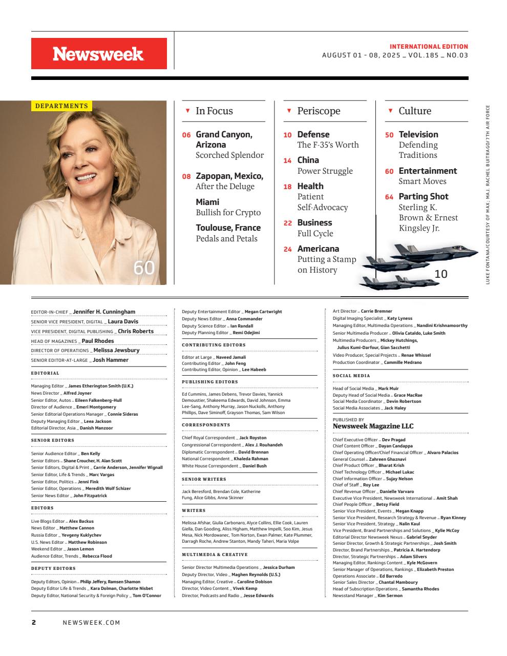 Newsweek International Preview Pages