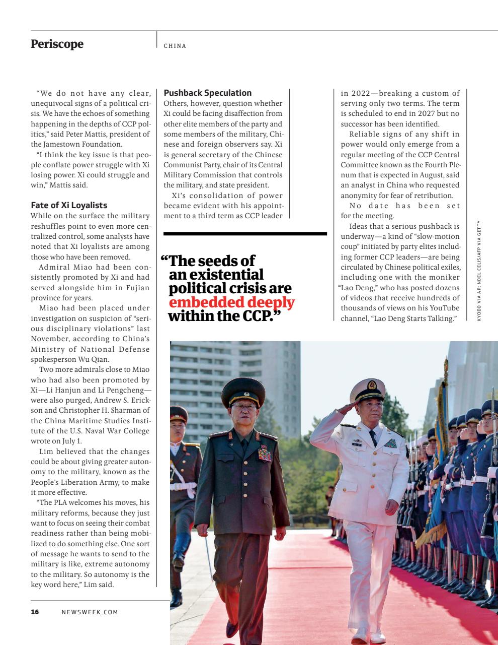 Newsweek International Preview Pages