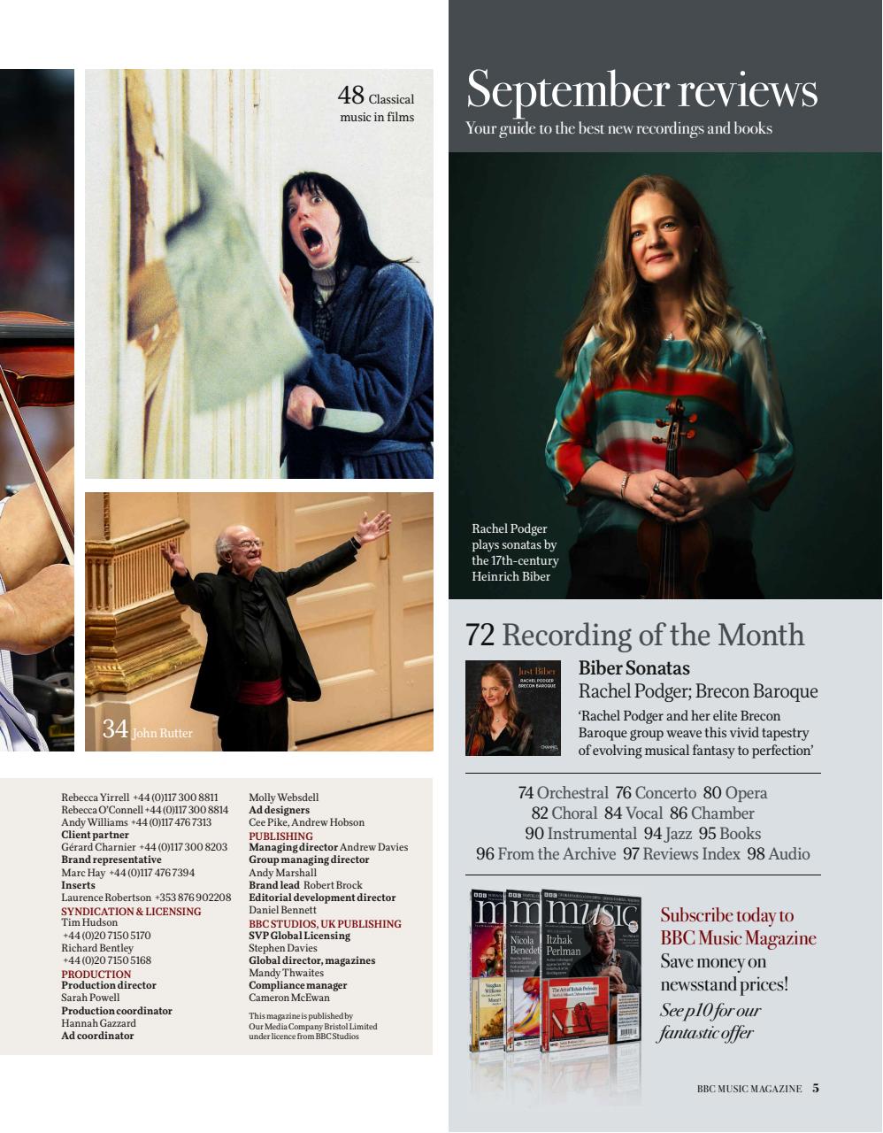 BBC Music Magazine Preview Pages