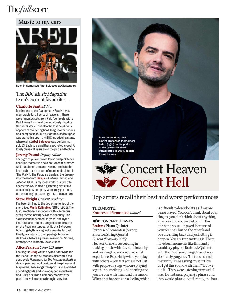 BBC Music Magazine Preview Pages