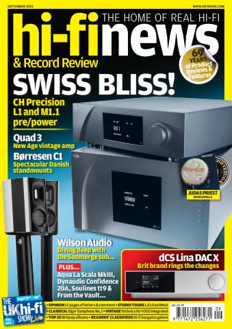 Hi-Fi News issue September 2025