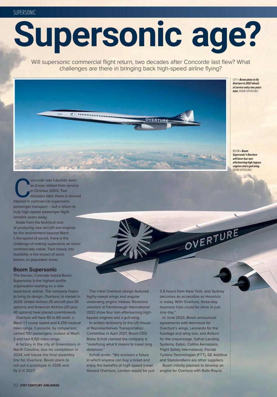 Airliner World Preview Pages
