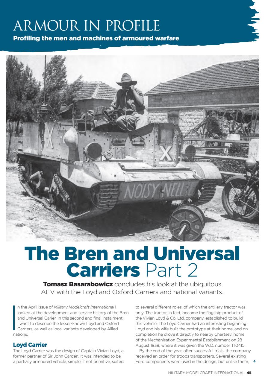 Military Modelcraft International Preview Pages