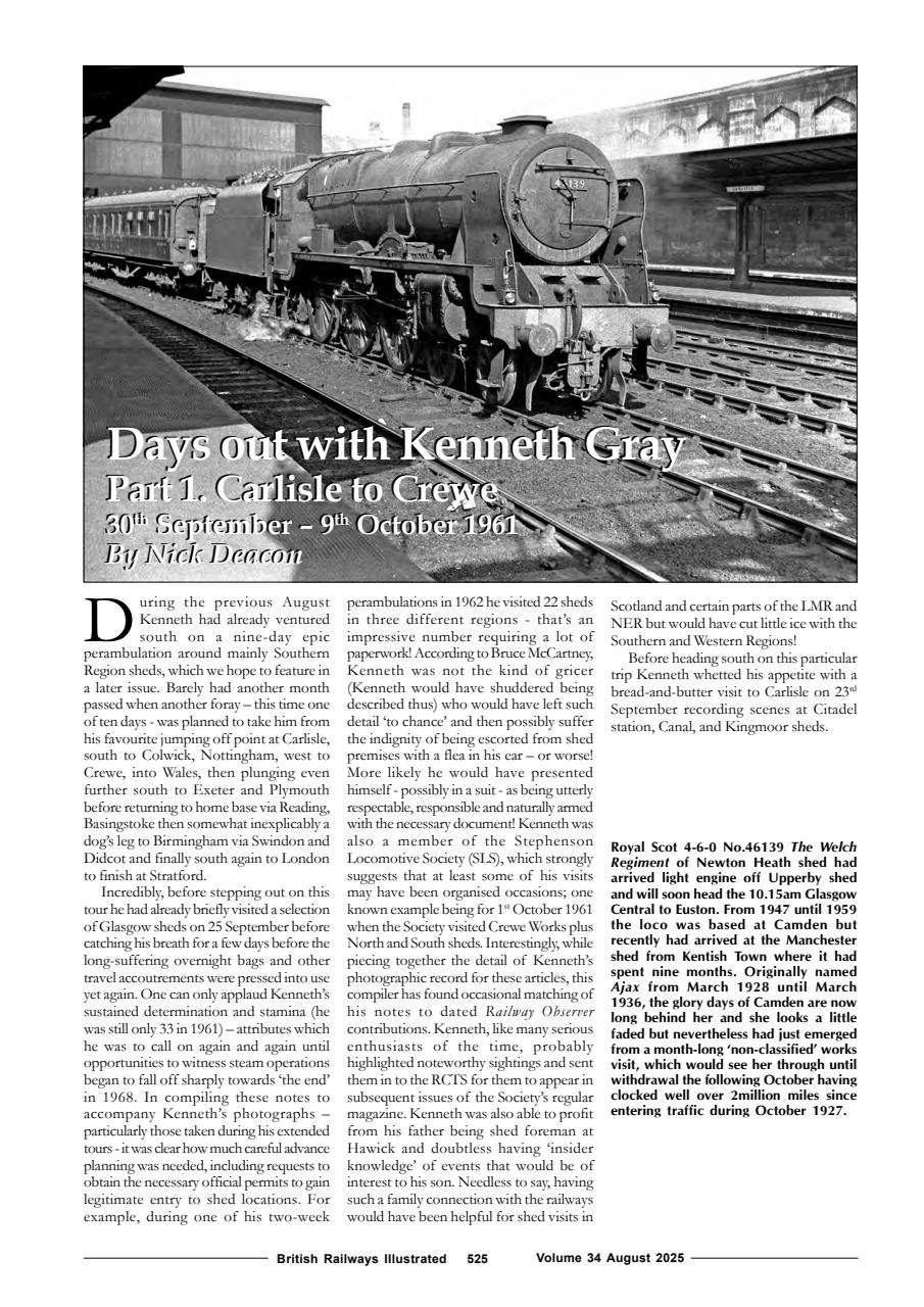 British Railways Illustrated Preview Pages