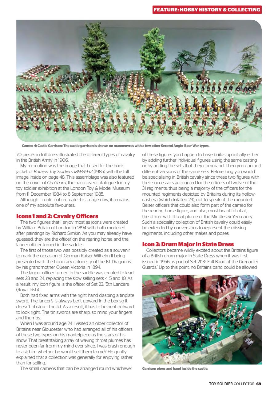 Toy Soldier Collector and Historical Figures Preview Pages