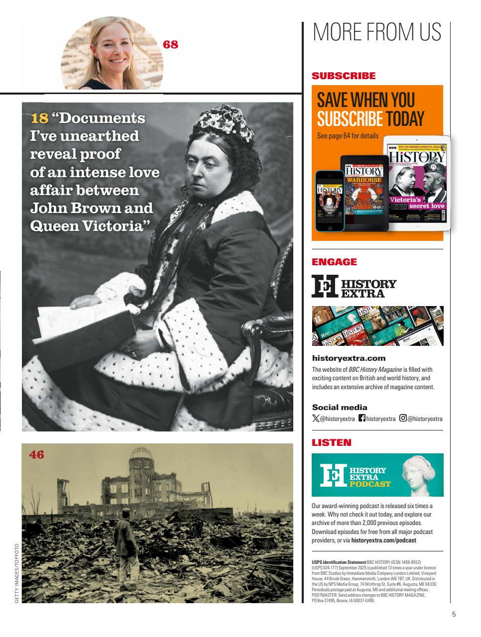 BBC History Magazine Preview Pages