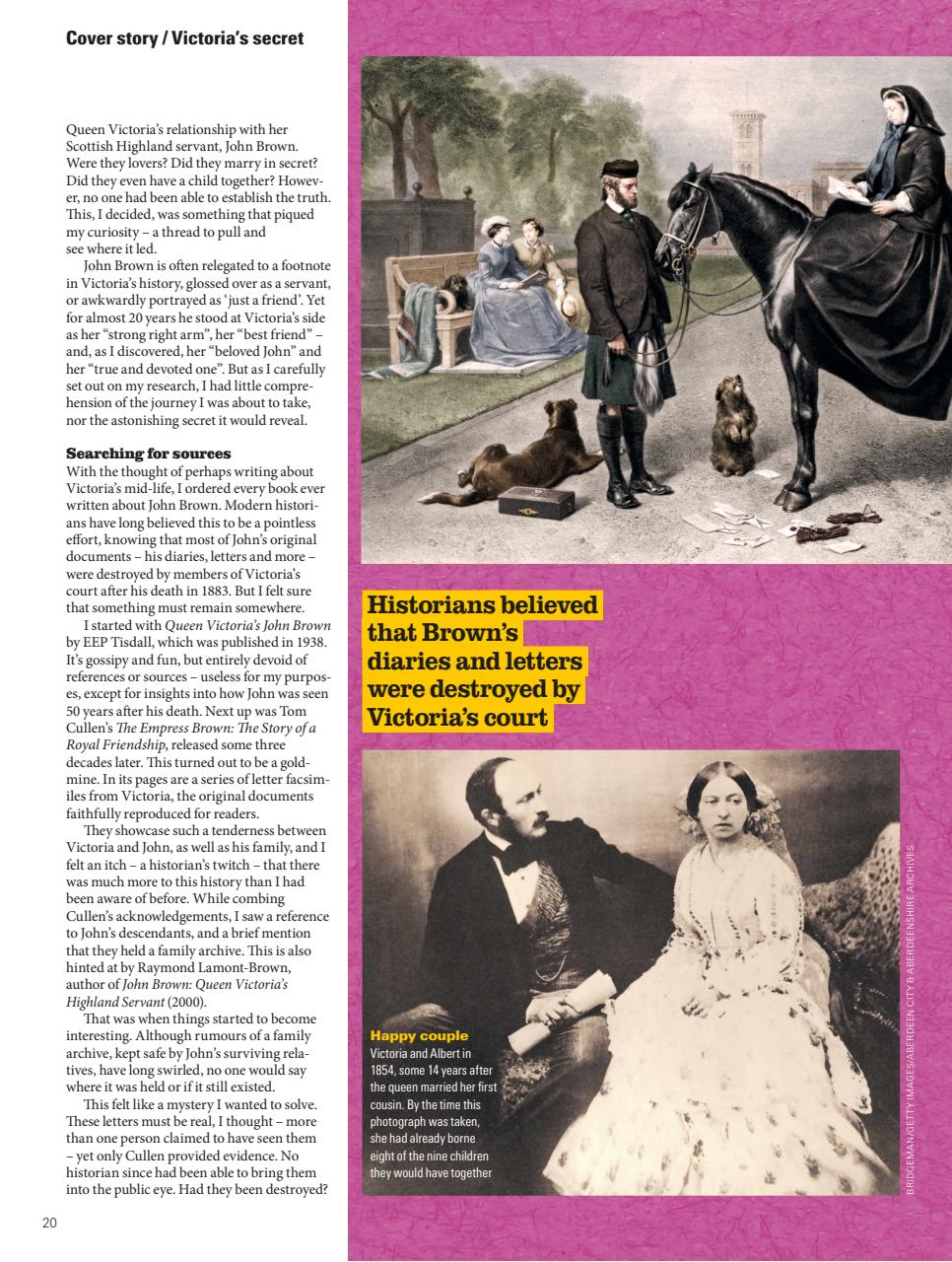 BBC History Magazine Preview Pages