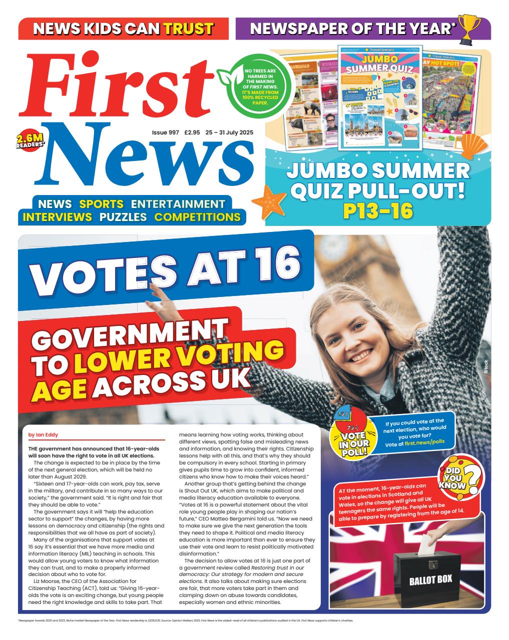 First News Preview Pages