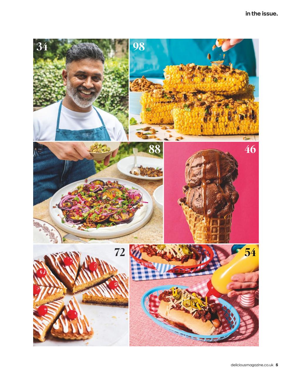 delicious. Magazine Preview Pages