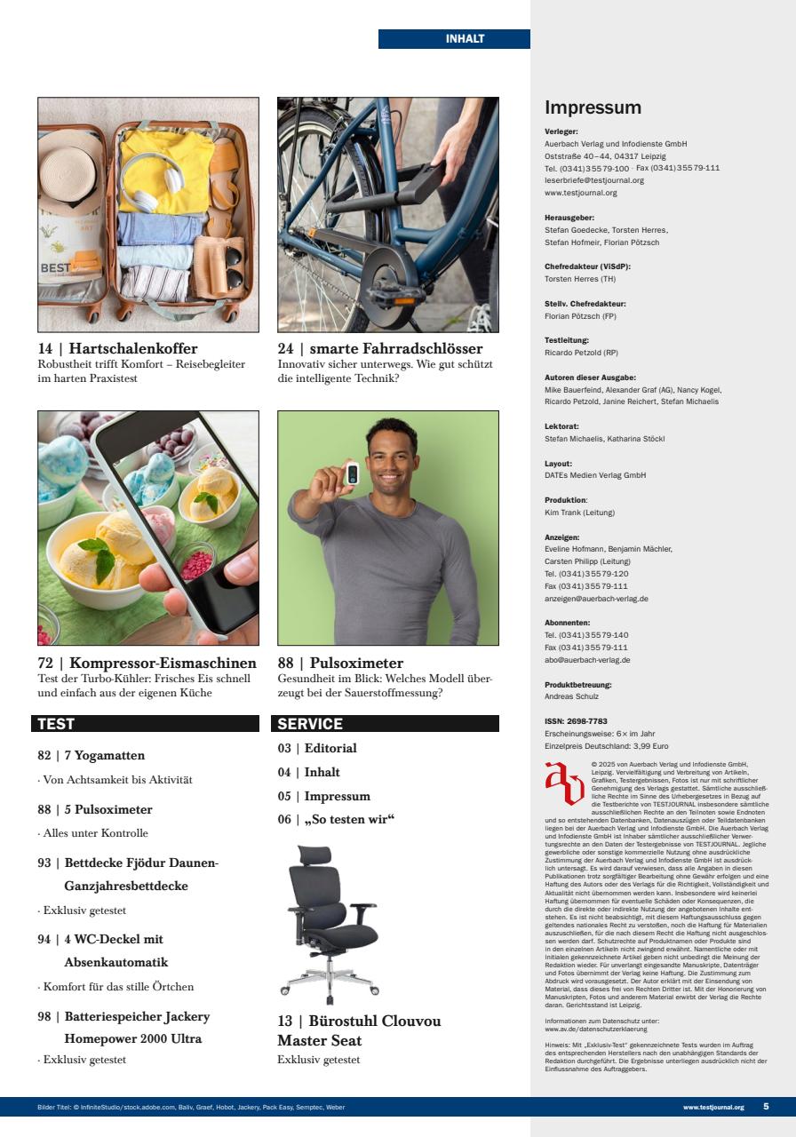 Testjournal Preview Pages