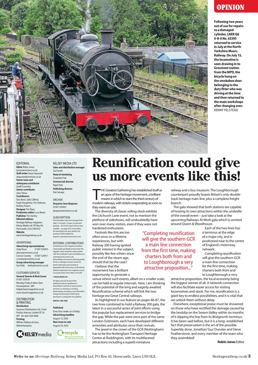 Heritage Railway Preview Pages