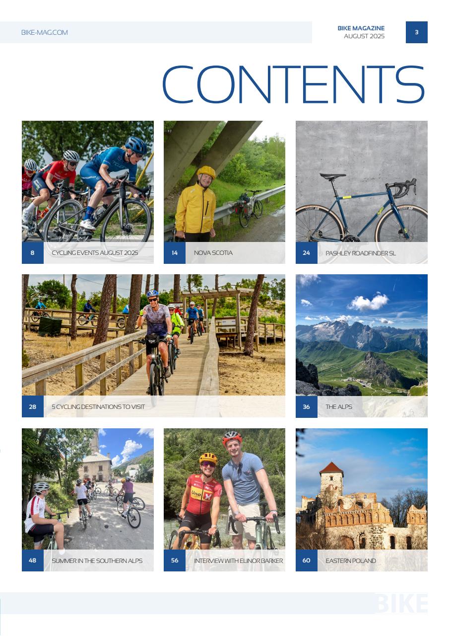 BIKE Magazine Preview Pages