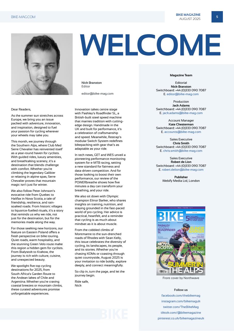 BIKE Magazine Preview Pages