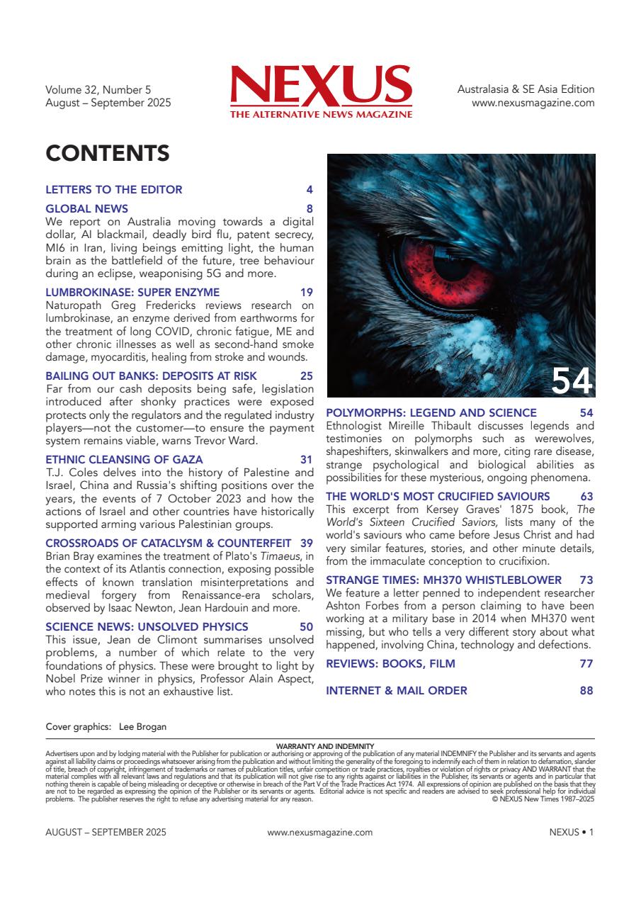 Nexus Magazine Preview Pages