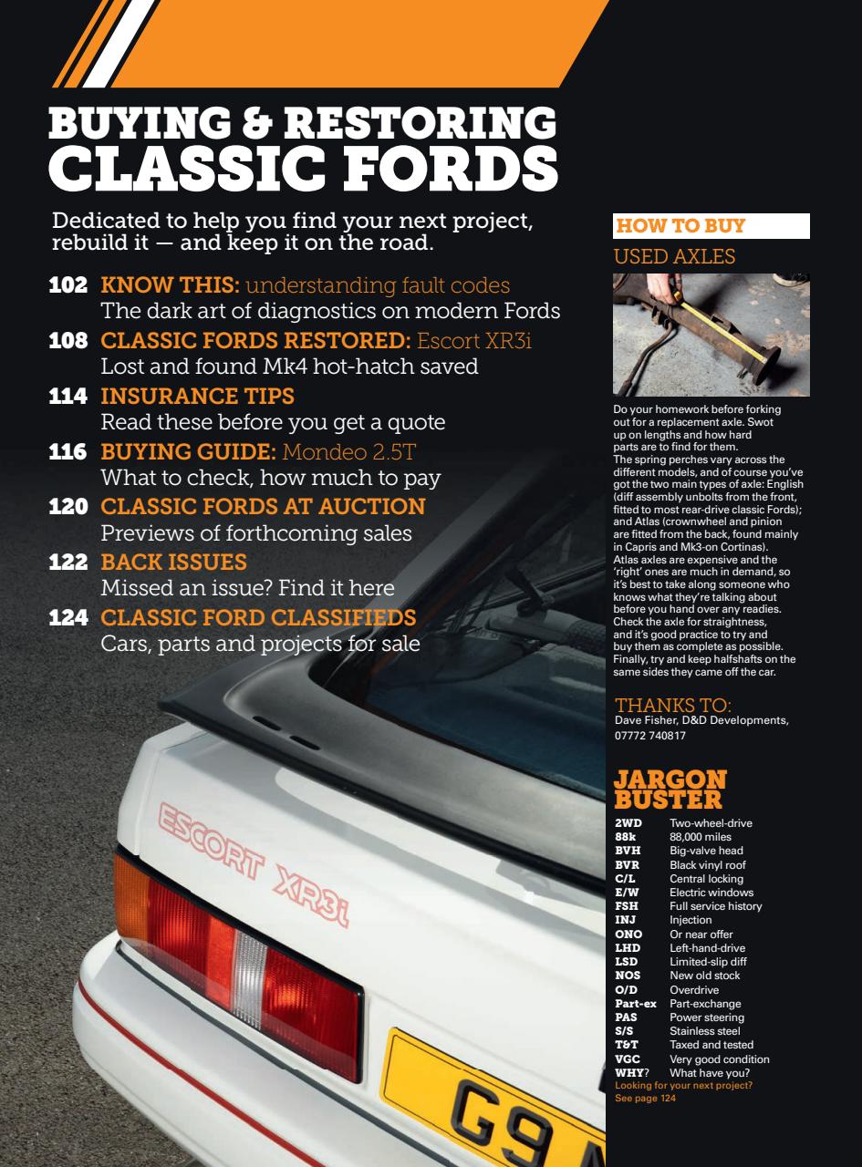 Classic Ford Preview Pages