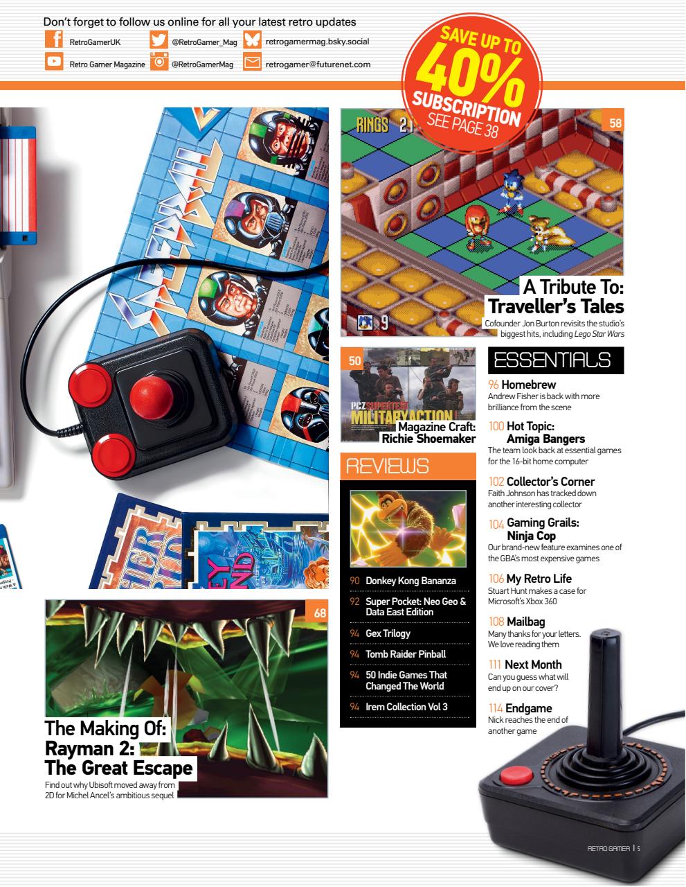 Retro Gamer Preview Pages