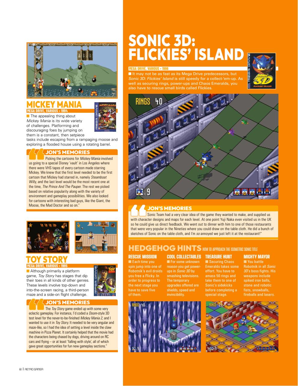 Retro Gamer Preview Pages