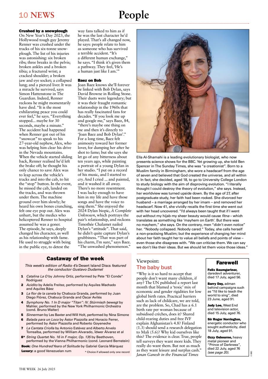 The Week Preview Pages