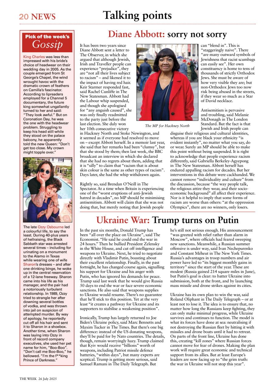 The Week Preview Pages