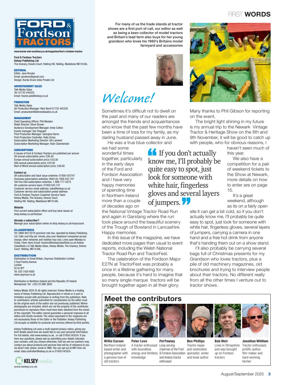 Ford & Fordson Preview Pages