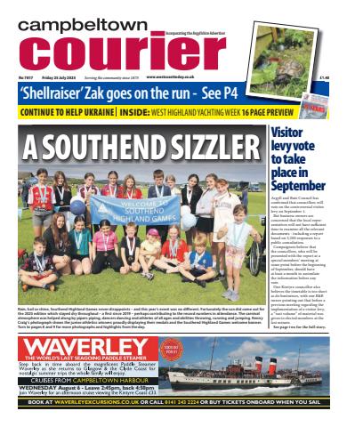 Campbeltown Courier issue Friday, July 25, 2025