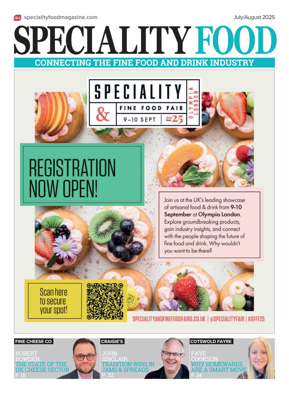 Speciality Food Preview Pages