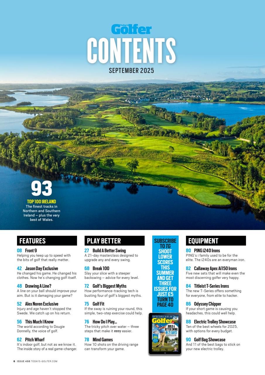 Today's Golfer Preview Pages
