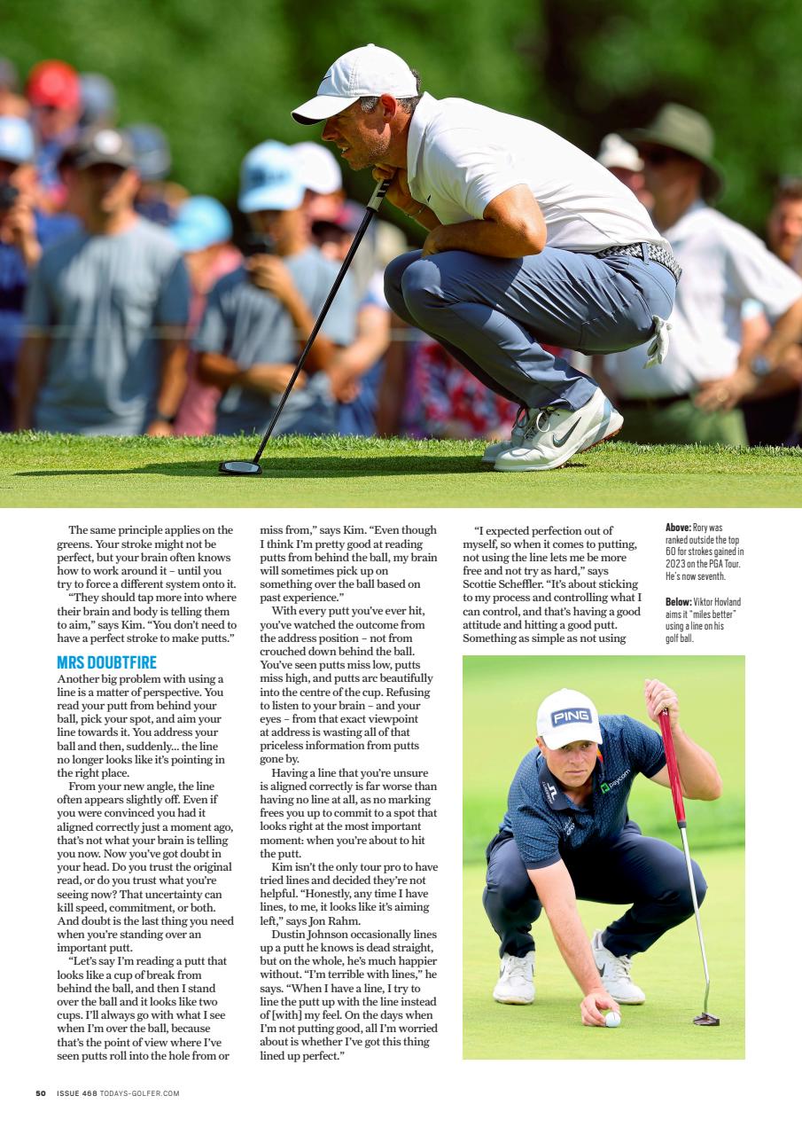 Today's Golfer Preview Pages