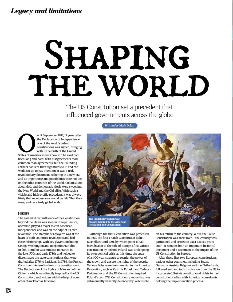 About History Bookazine - All About History Constitution of the United ...