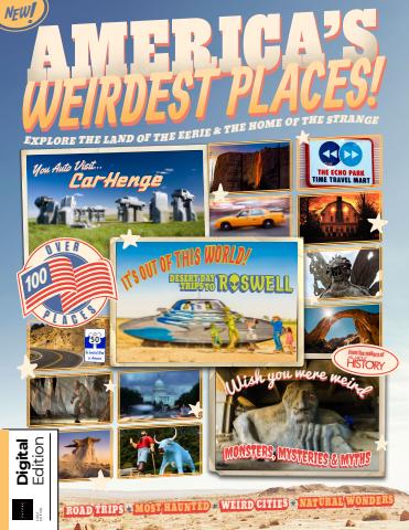 America's Weirdest Places First Edition issue America's Weirdest Places First Edition