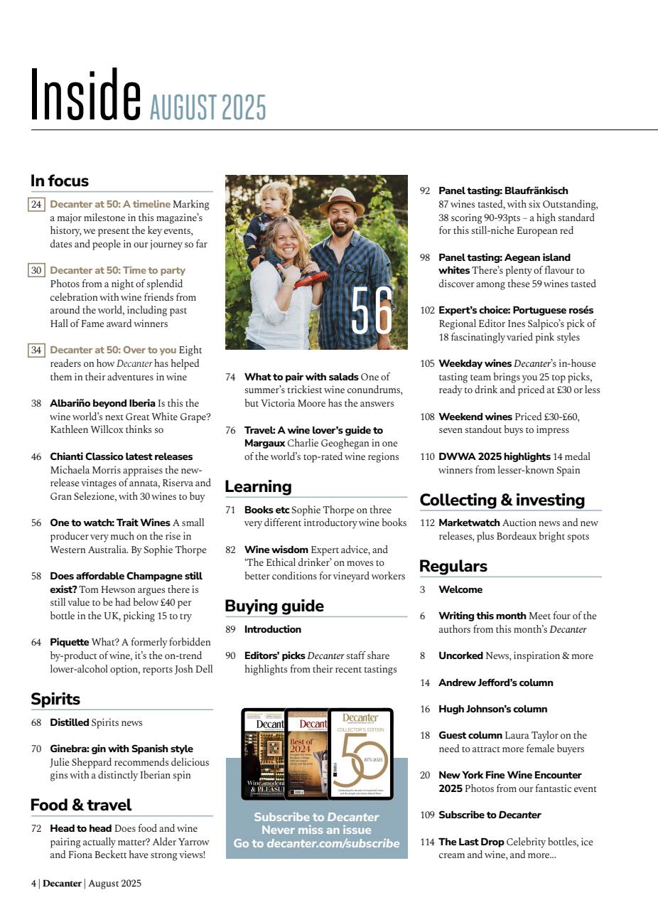 Decanter Preview Pages