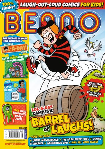 Beano issue 02-Aug