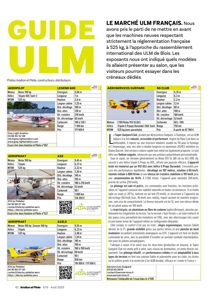 Aviation et Pilote Preview Pages