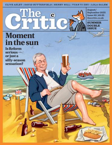 The Critic issue Aug/Sept 2025