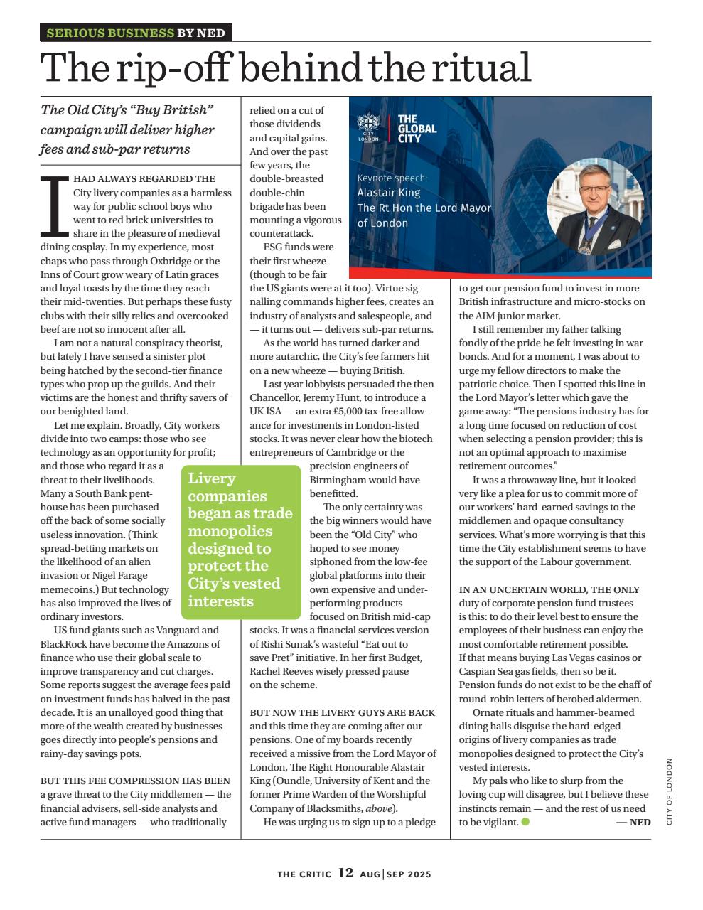 The Critic Preview Pages