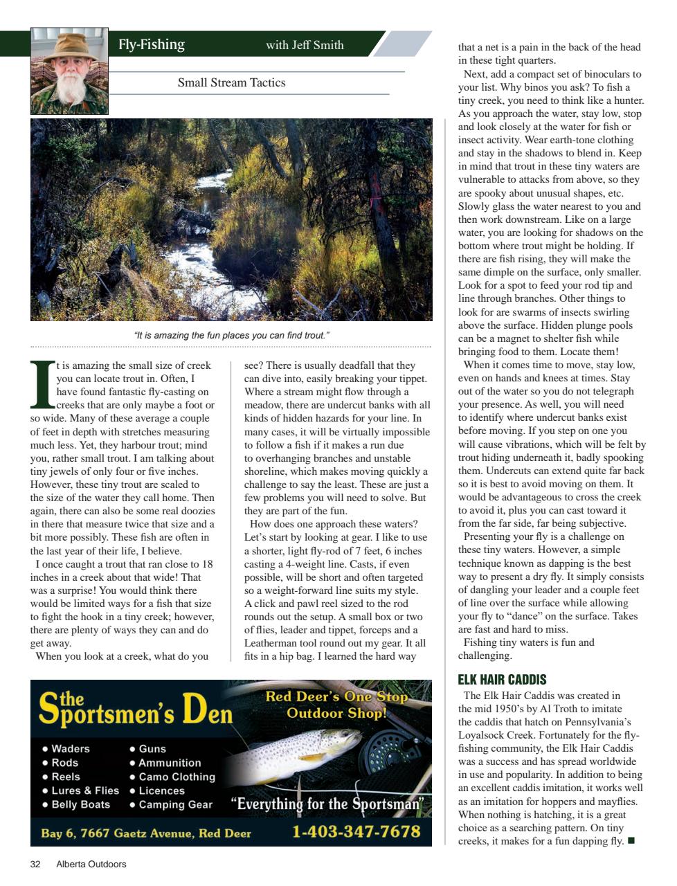 Alberta Outdoors Preview Pages
