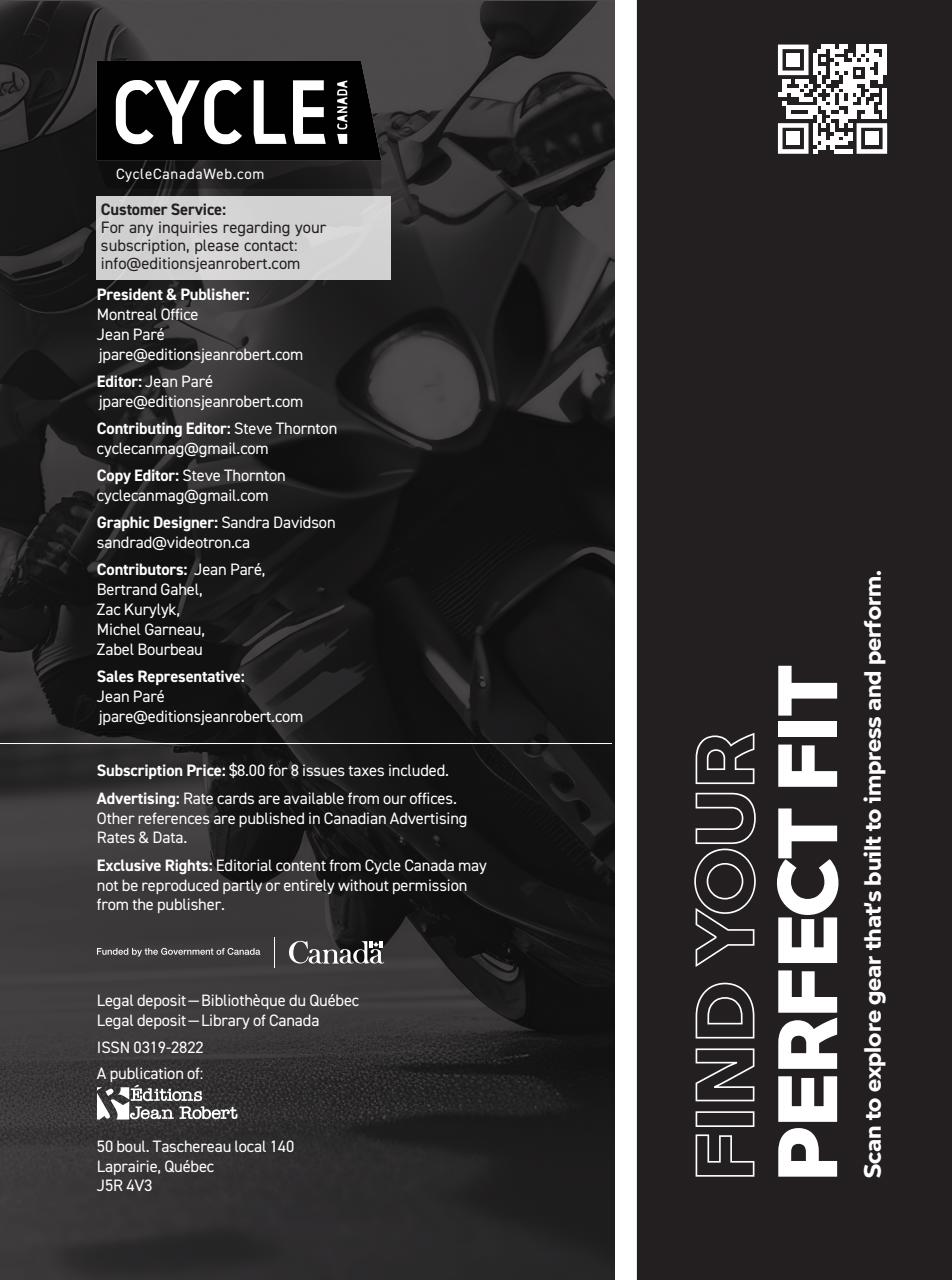 Cycle Canada Preview Pages