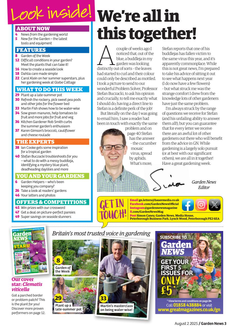 Garden News Preview Pages