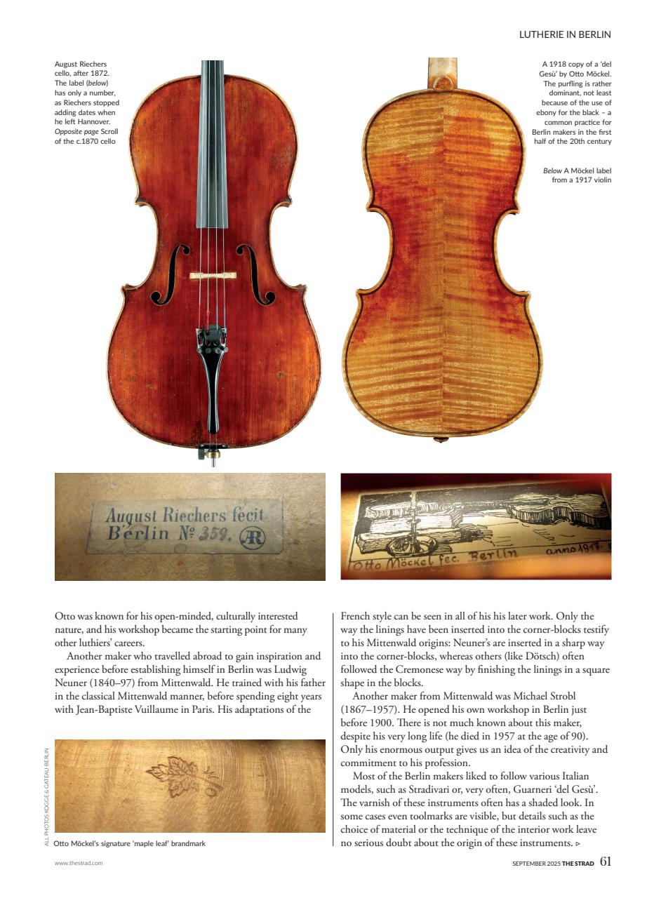 The Strad Preview Pages