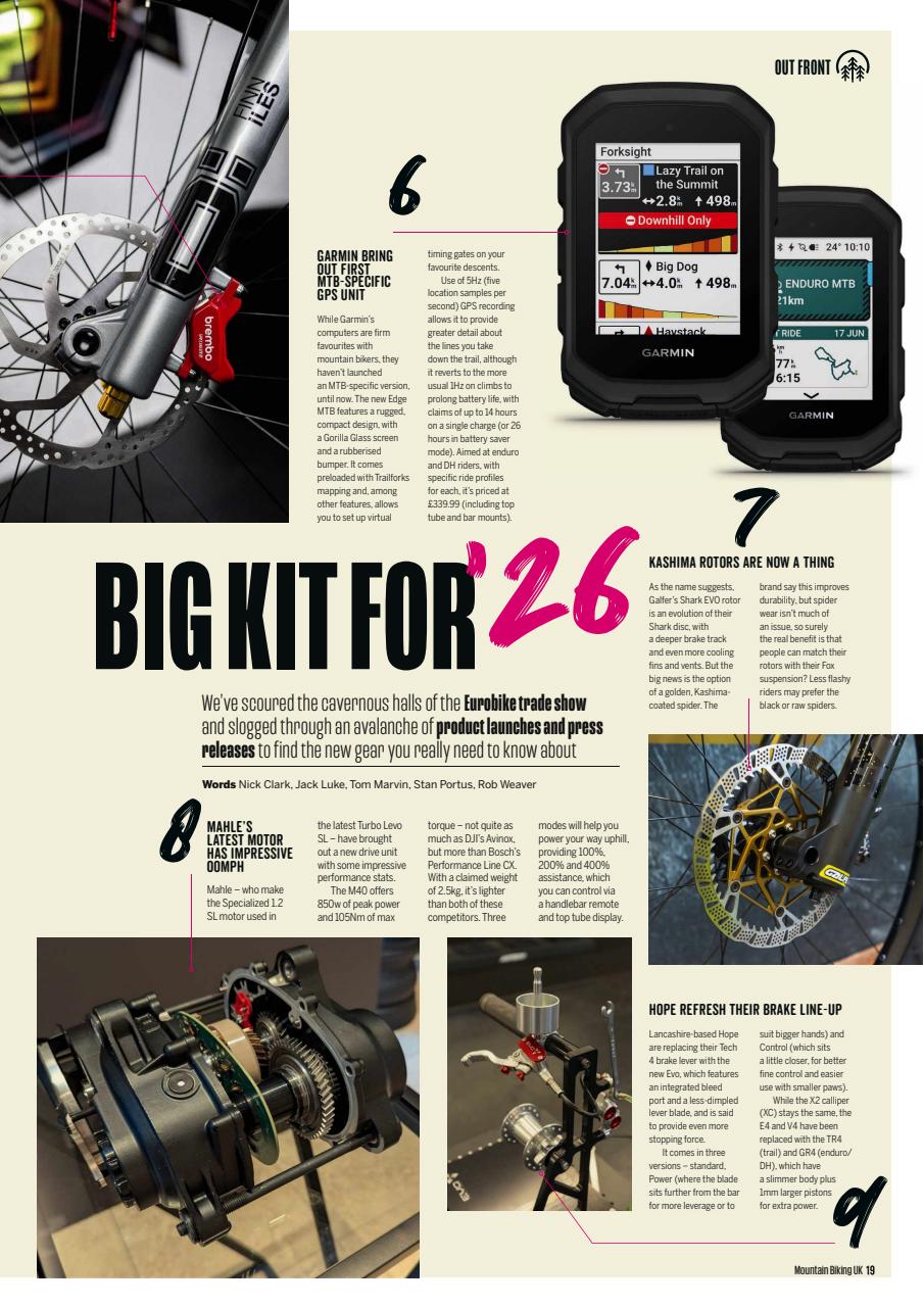 Mountain Biking UK Preview Pages