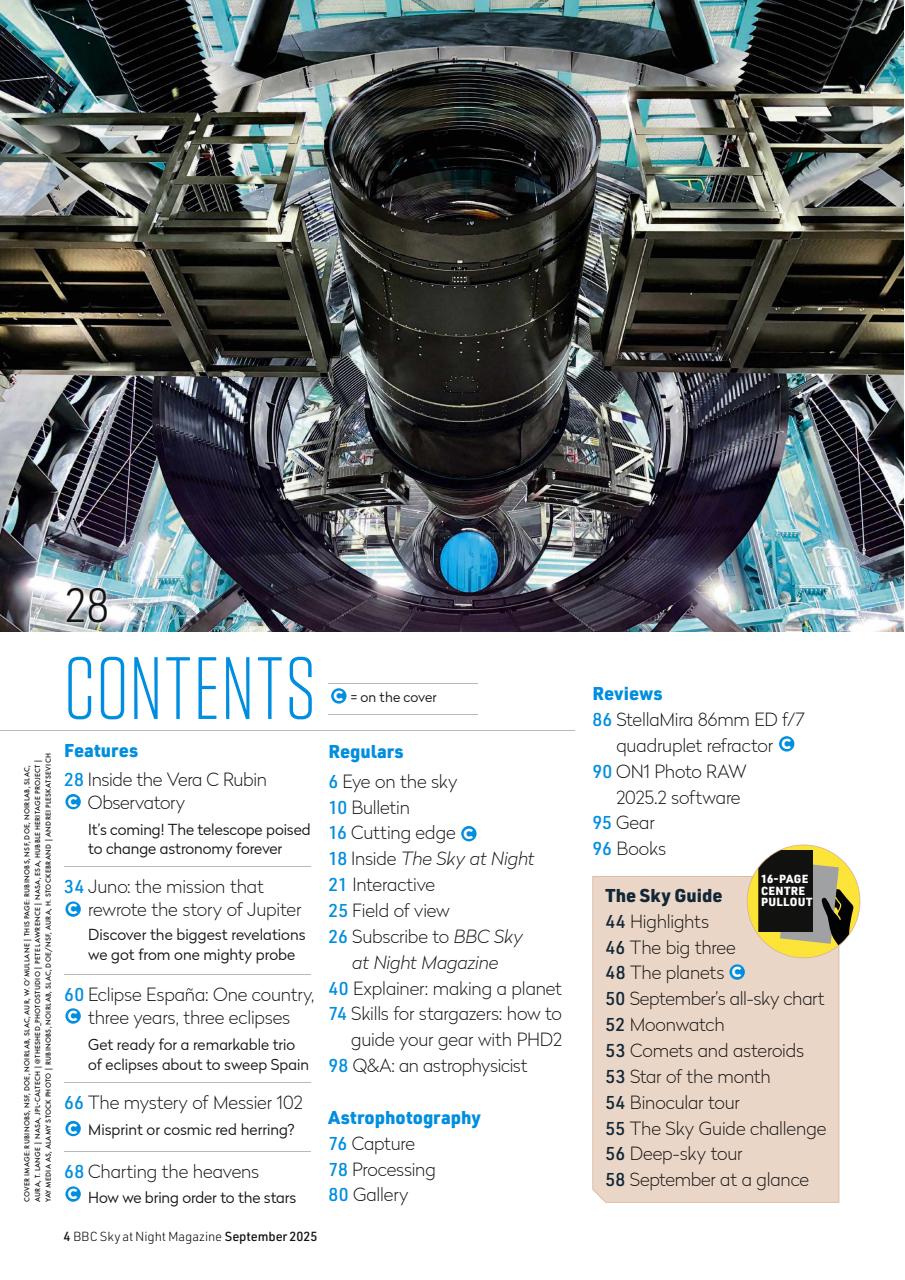 BBC Sky at Night Magazine Preview Pages