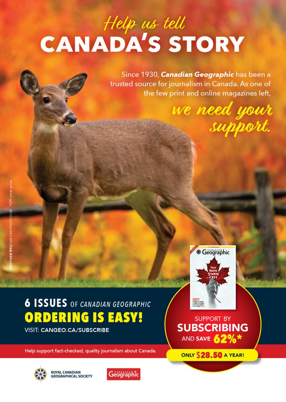 Canadian Geographic Preview Pages