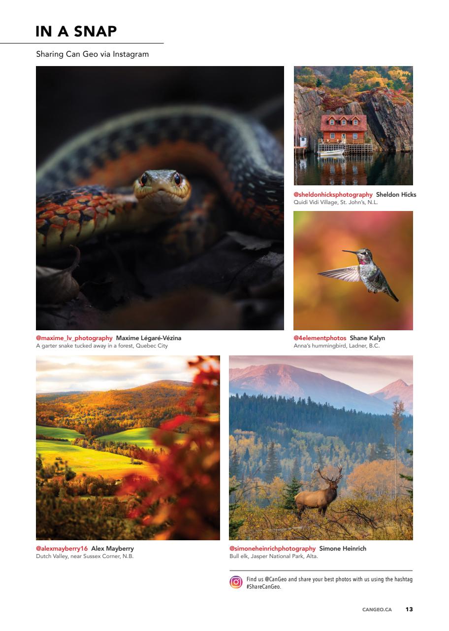 Canadian Geographic Preview Pages