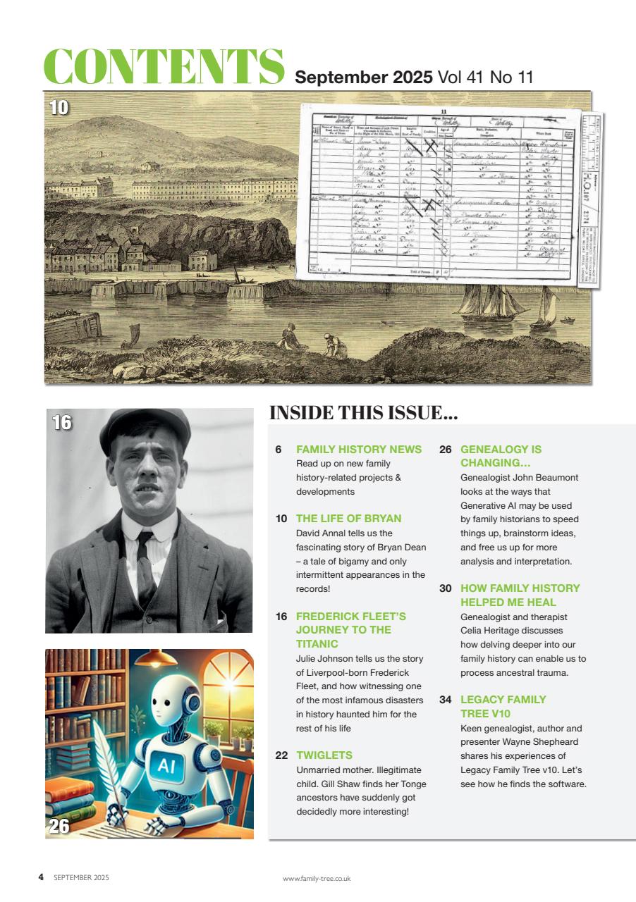 Family Tree Preview Pages