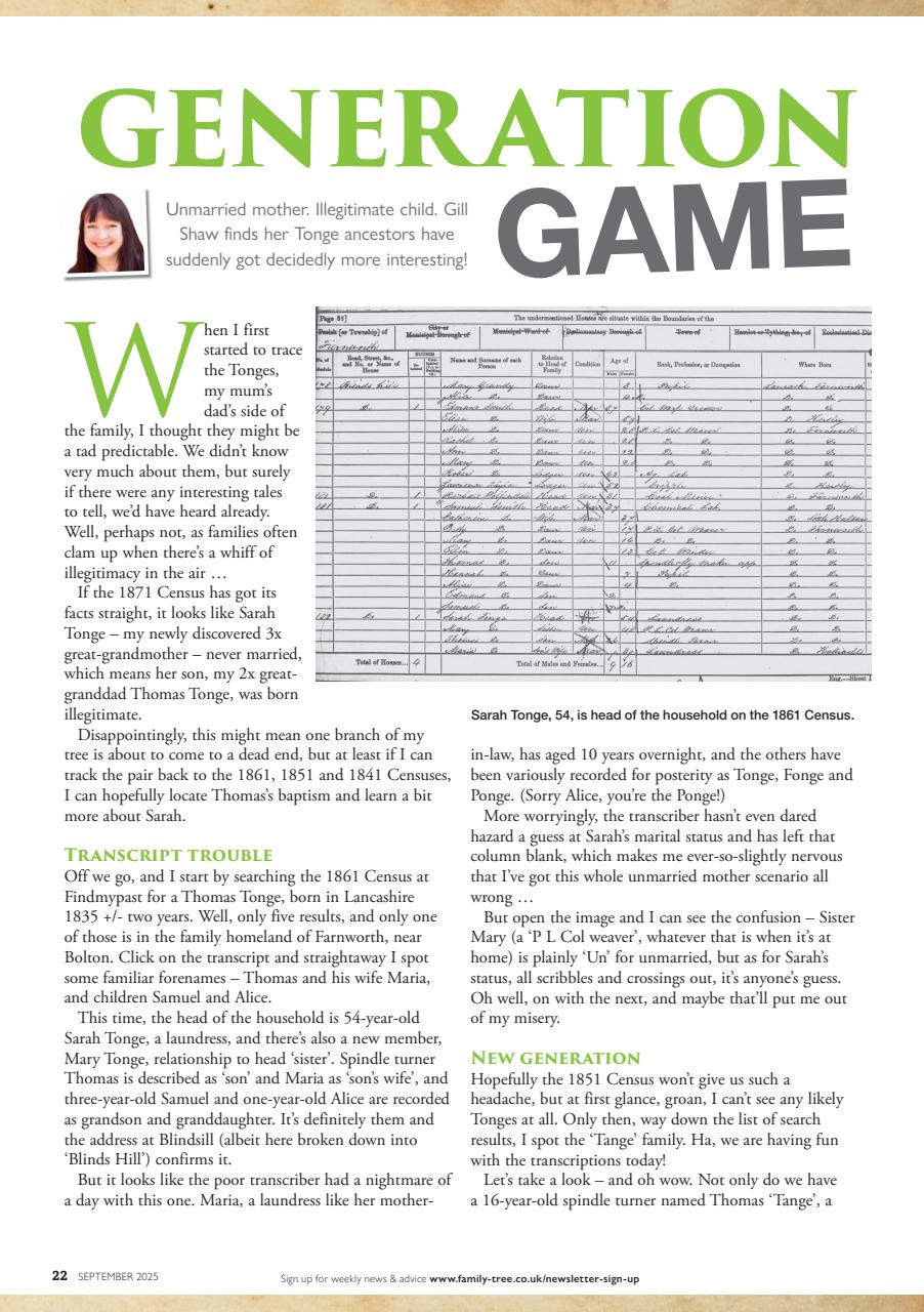 Family Tree Preview Pages
