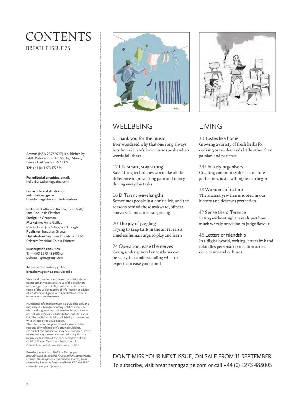 Breathe Preview Pages