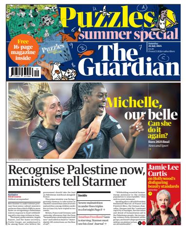 Saturday, 26 July 2025 issue Saturday, 26 July 2025