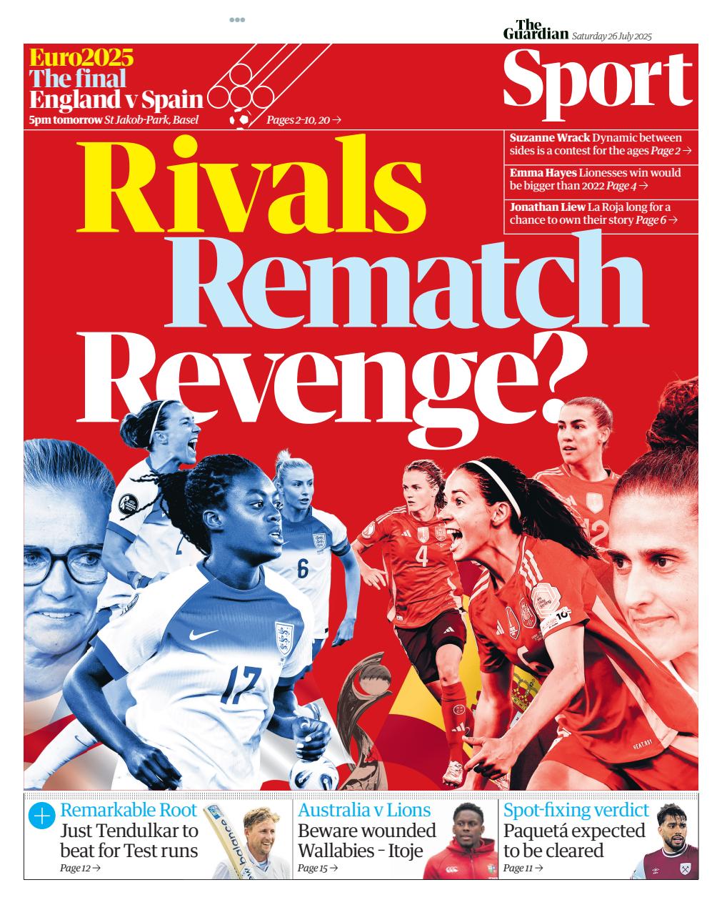 The Guardian Newspaper Preview Pages