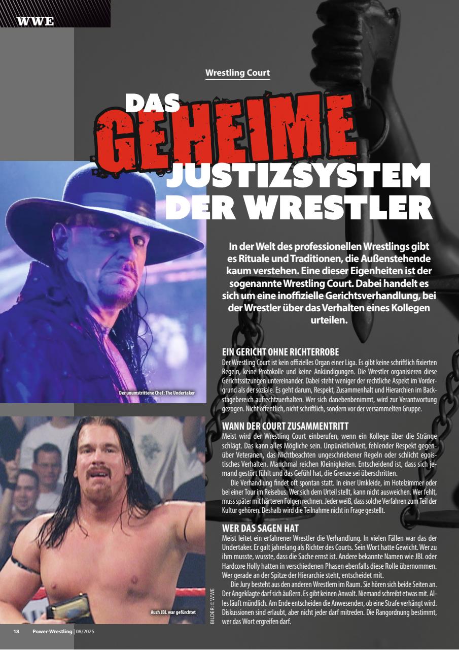 Power-Wrestling Preview Pages